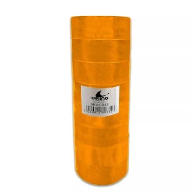 Image of 8 x Clear Tape Roll Cellotape Rolls 18mm 30 Meters Sellotape Parcel Packing