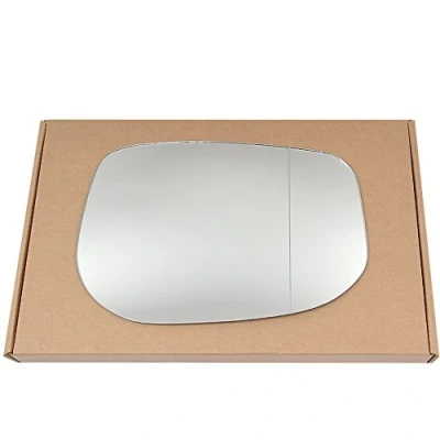 Image of Less4spares Wing Mirror Glass Right Compatible with Honda Insight 2009 2014 STICK ON Driver Off Side Blind Spot
