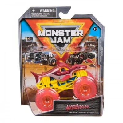 Image of Monster Jam 2024 Series 37 Diecast 1:64 Scale Truck Megalodon Street Treats
