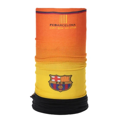 Image of Buff Childrens Unisex Multifunctional tubular with fleece lining Barça 39000 for children Multicolour One Size