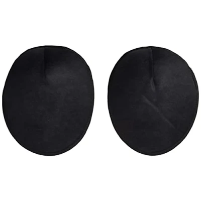 Image of Kleiber Shoulder Pad/Dress Form 17cm x 11cm 4cm Black Soft Satin, 17 11 4 cm