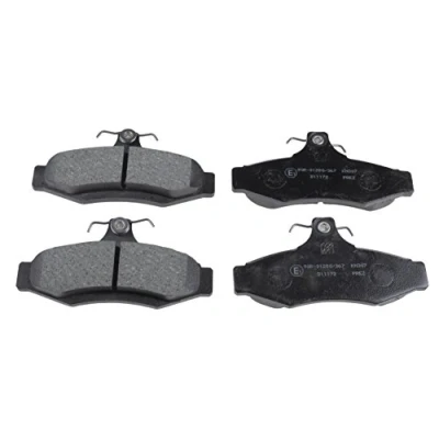 Image of 96300315, 96391892, S4521001, S4521006 Brake pad set BLUE PRINT ADG04212 Rear Axle DAEWOO: Leganza Saloon