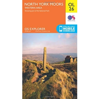 Image of Explorer OL 26 North York Moors Map (Western Area)