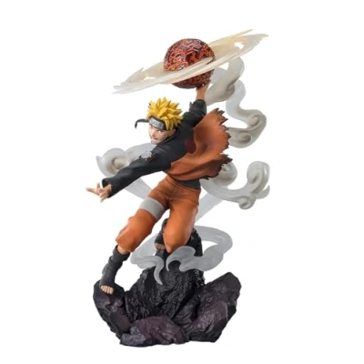 Image of TAMASHII NATIONS Naruto Shippuden [Extra Battle] Uzumaki Sage Art: Lava Release Rasenshuriken , Bandai Spirits FiguartsZERO Collectible Figure