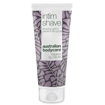 Image of Australian Bodycare intim Shave 100ml Intimate Shaving Gel with Tea Tree Oil for Ingrown Hairs, Irritation &amp; Razor Bumps, Bikini line and The Area, pH Balanced (100 ml)