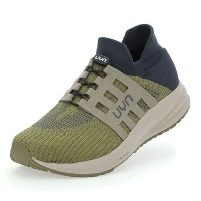Image of UYN Women&#039;s Nature Tune Vibram Sneaker, Sage/Carbon, 6.5 UK