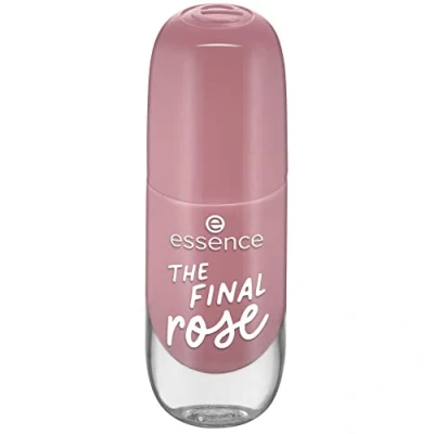 Image of essence gel nail colour, polish, no. 08, nude, long lasting, express result, quick drying, shiny, colour intensive, acetone free, vegan, no microplastic particles, without perfume, pack of 1 (8