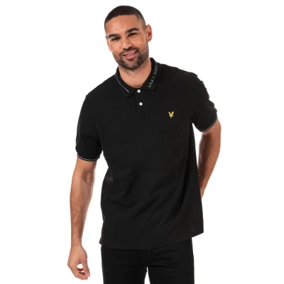 Image of Lyle &amp; Scott Polo shirt, Men&#039;s, Size: XL, Jet black