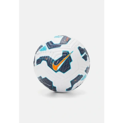 Image of NIKE Performance Flight FA24 Football, Size: 5, White/blackened blue/hyper crimson