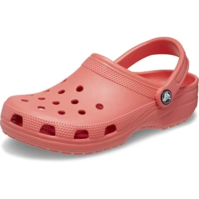 Image of Crocs Unisex Classic Clog, Watermelon neon, 7 UK