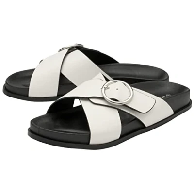 Image of DUNLOP 2023 LADIES TEGAN SANDALS White UK 8