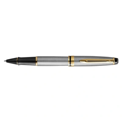 Image of Parker IM Monochrome Fountain Pen Blue Finish and Trims Medium Nib Ink Gift Box