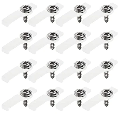 Image of RYOZAI 150 Pcs LED Strip Light Mounting Clips Fixing Clip Bracket Flexible Strips Holder for 12mm