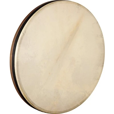 Image of Meinl Percussion Artisan Edition Tar Very Large Hand Drum with Goat Skin Diameter 22 Inches Tunable Siam Oak, Brown (AE FD22T)