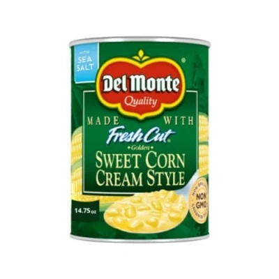 Image of Del Monte Fresh Cut Cream Style Golden Sweet Corn 418g (Pack of 3)