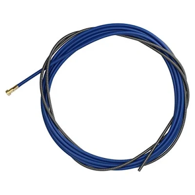 Image of P.C. Liner Wire 0.6 0.9mm x 4M Welding Blue Steel Plastic Coated MIG Torch