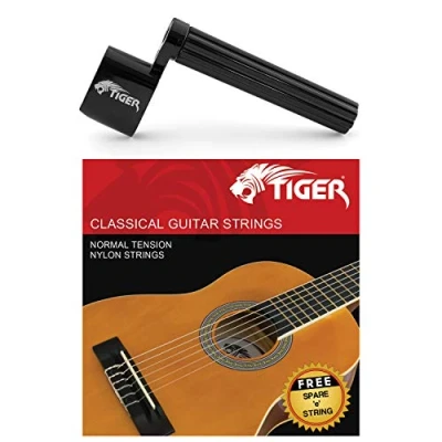 Image of Tiger Classical Guitar Strings &amp; String Winder Pack