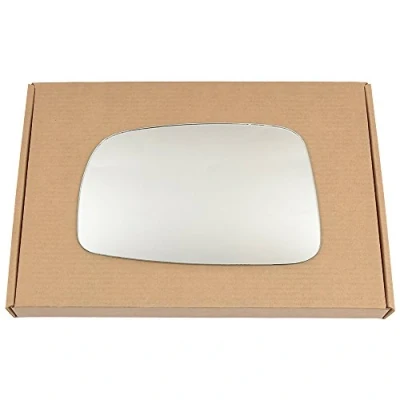 Image of Less4spares Wing Mirror Glass Left Compatible with Toyota Corolla Verso 2004 2009 STICK ON Passenger Near Side Convex