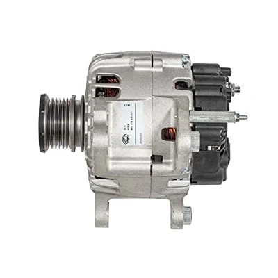 Image of 03L903023J, 03L903023JX Generator HELLA 8EL 015 630 221 14V 110A 49mm VOLKSWAGEN: Golf 7, Tiguan II, 7 Variant, SKODA: Octavia 3 Schrägheck