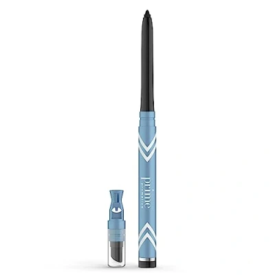 Image of Prime Prometics PrimeEyes Glide Eyeliner for Mature Women Water Resistant, Long Stay and Mess Proof Gel Cream Texture, Discreet Sharpener Effective Smudger (Black)