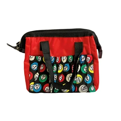 Image of Thomas &amp; Anca Club Supplies Ltd Bingo Bag for Lovers Gift Present Idea, Secret Santa, stocking filler, Player (Red)