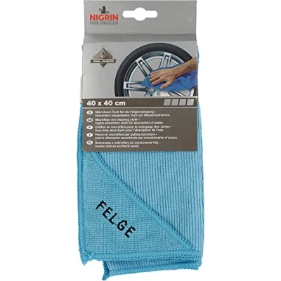 Image of NIGRIN 71118 Microfibre Rim Cleaning Cloth 40 x cm