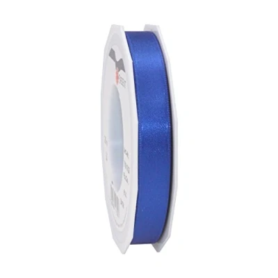 Image of C.E. Pattberg SATIN royal blue gift ribbon, 27 yards for Wrapping Gifts, 0.59 inches width, Ribbon Decorating &amp; Crafting, Decorative every occasion