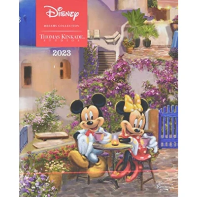 Image of Disney Dreams Collection by Thomas Kinkade Studios: 12 Month 2023 Monthly/Weekly Engagement Calendar