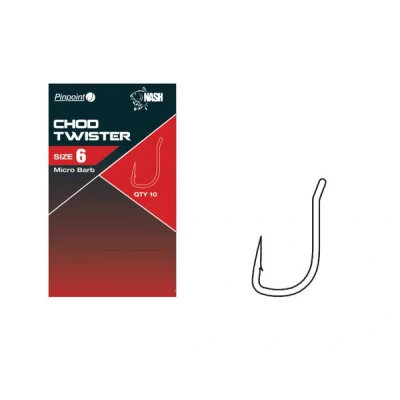 Image of Nash Chod Twister Size 6 Carp hooks