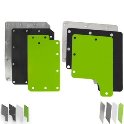 Image of Vivaro Trafic NV300 Side &amp; Rear Door Combo Kit Plate Shield Security Guard