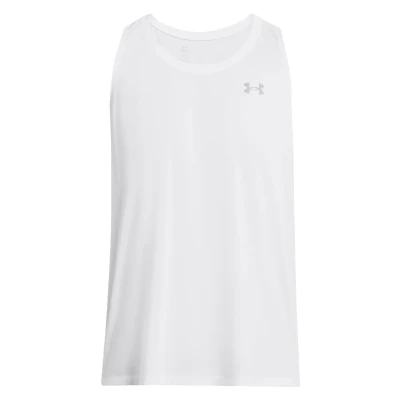 Image of Under Armour Men&#039;s Launch Singlet Shirt White