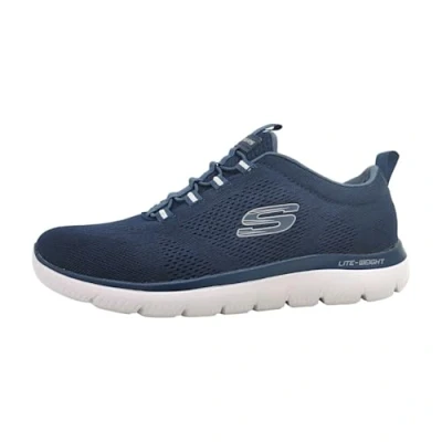 Image of Skechers Mens Summits Louvin Sneaker, Navy, 10 UK