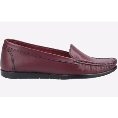 Image of Fleet &amp; Foster Tiggy Womens Burgundy Size UK 5