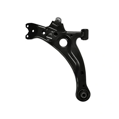 Image of 4806905050 Suspension Arm BLUE PRINT ADT38649 with bearings without ball joint Front Axle Left, Lower Control Sheet Steel TOYOTA: Avensis I Saloon