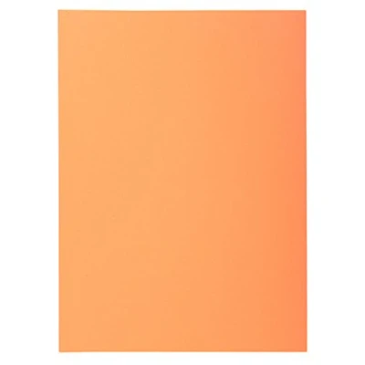 Image of Exacompta Ref 850102E Super Square Cut Folders 22 x 31cm in Size, Suitable for Storing &amp; Holding A4 Documents, 60gsm Material Buff (Pack of 100)