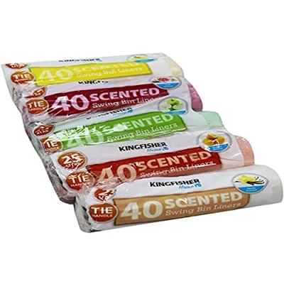 Image of Kingfisher 40 Scented 25L Pedal Bin Liners