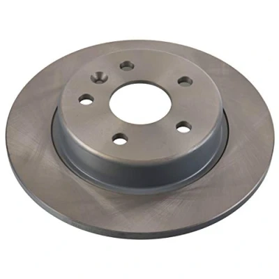Image of 013509119, 013514611, 013514612, 013597355, 13509119 Brake disc FEBI BILSTEIN 106490 Rear Axle 264mm 10mm 5 Hole 105mm solid Coated