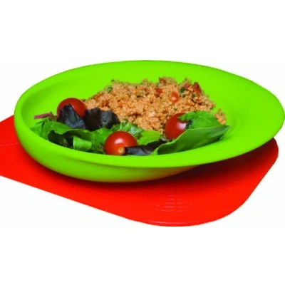 Image of Wade Dignity Sloped Ceramic Plate Green
