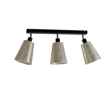 Image of Eva Ceiling Spotlight Bar Gold, 30.5cm, 3x E27