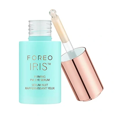 Image of FOREO IRIS Firming Eye Serum Retinol Mushroom Extract Bakuchiol Cream for Dark Circles and Puffy Eyes Under Treatment Travel size 15ml