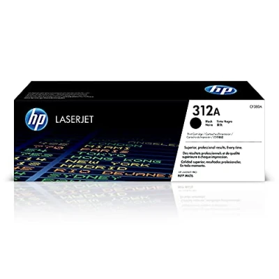 Image of HP CF380A 312A Original LaserJet Toner Cartridge, Black, Single Pack