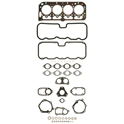 Image of 019727, 019757, 0197K1, 75513624, 95493998 Gasket Set, cylinder head AJUSA 52030900 with gasket, valve stem seals FIBERMAX