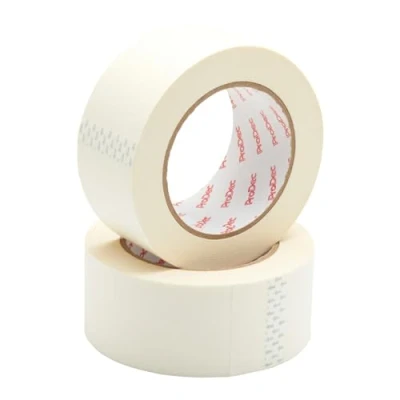 Image of ProDec Twin Pack 2 inch x 50m Multi Surface Masking Tape for Painting, Painters Sharp Paint Lines, Decorators Tape, 50mm Wide Adhesive