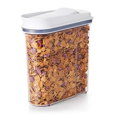 Image of OXO Good Grips POP Medium Cereal Dispenser 3.2 Litre, Grey,clear