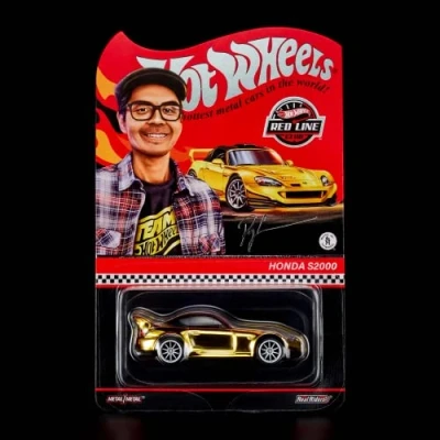 Image of Hot Wheels Honda S2000 Gold Limited Edition RLC