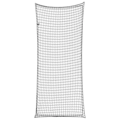 Image of vidaXL Trailer Net with Elastic Rope Black 8x3.5 m PP