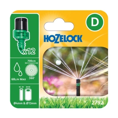 Image of Hozelock 360 Micro Spray Jets, 12 Pack