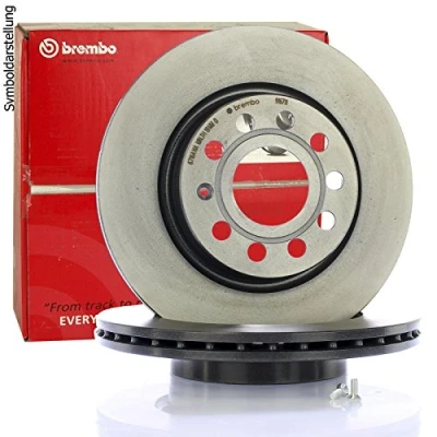 Image of 0004231612, 1724230212, A0004231612, A1724230212 Brake DISC BREMBO Coated LINE 08.B741.41 300mm 10mm 5 solid High carbon