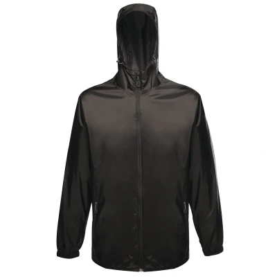 Image of Regatta Mens Pro Packaway Jacket Black Size 2XL