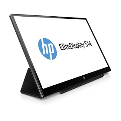 Image of HP 3HX46AA#AC3 EliteDisplay S14 LED monitor 14&quot; portable 1920 x 1080 Full HD (1080p) IPS 200 cd/m2 700:1 5 ms USB C :: (Monitors &gt; Monitors)